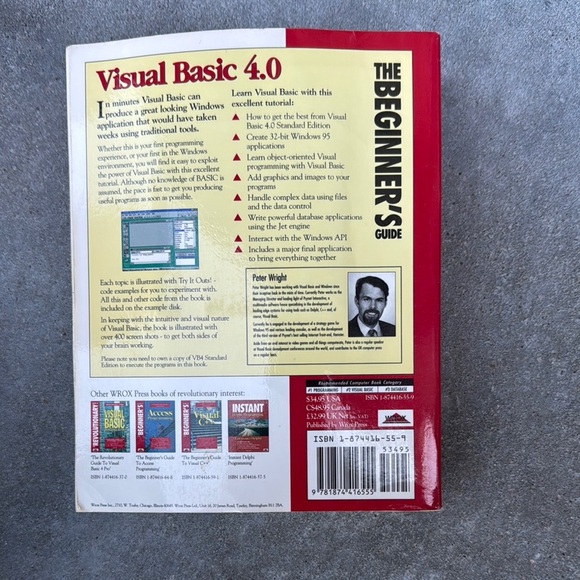 Visual Basic 4.0 Beginner's Guide Book - Picture 3 of 4